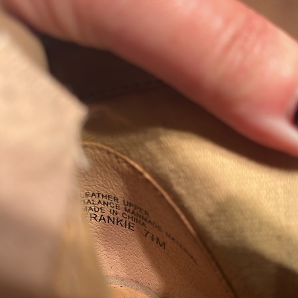 Crown Vintage Taupe Suede Open Toe Booties - Picture 7 of 8